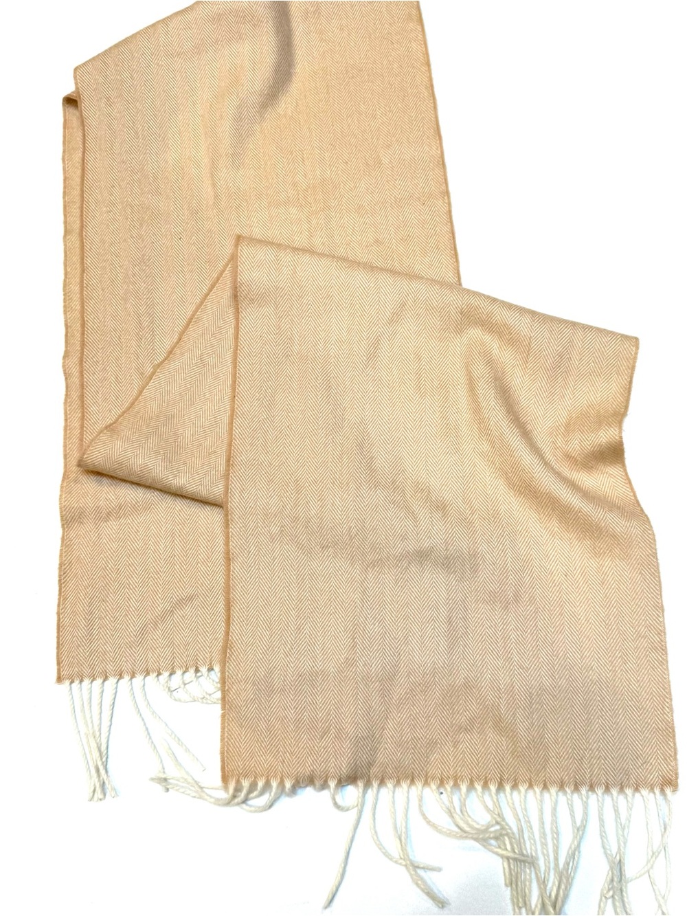Light Beige Women's Scarf Wrap - Unbranded